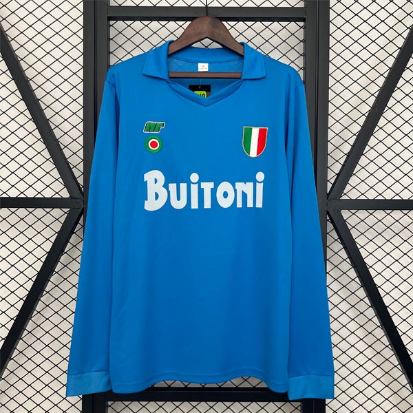 Tailandia Camiseta Napoli 1ª ML Retro 1987-1988